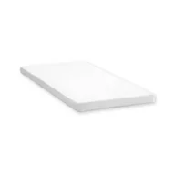 Prześcieradła dla dzieci - Prześcieradło bambusowe z gumką 120x60 Biały - miniaturka - grafika 1