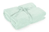 Koce - Koc KONSIMO Henry, miętowy, 220x240 cm - miniaturka - grafika 1