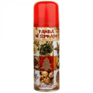 Aliga Farba w sprayu, Czerwona, Aliga - Farby i media malarskie - miniaturka - grafika 2