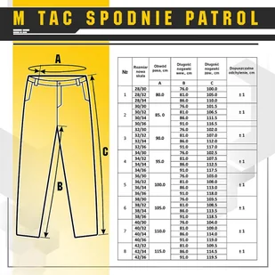 M-Tac - Spodnie taktyczne Patrol Gen II Flex - Dark Navy Blue - 20066015 - Odzież taktyczna i umundurowanie - miniaturka - grafika 19