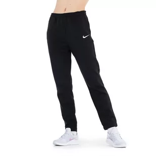 Spodnie Nike Junior Park 20 Fleece CW6909-010 - czarne - Spodnie i spodenki dla dziewczynek - miniaturka - grafika 1