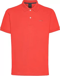 Koszulki męskie - Geox Męska koszulka polo M Aura Orange, XXL, Aura Orange, XXL - grafika 1
