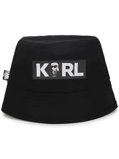 Karl Lagerfeld Kids Kapelusz Z21036 Czarny - Czapki dla dzieci - miniaturka - grafika 1