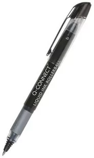 Q-CONNECT Cienkopis kulkowy 0,5mm (linia), czarny KF50139 - Cienkopisy - miniaturka - grafika 2