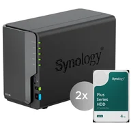 Dyski serwerowe - Dysk sieciowy Synology DiskStation DS224+ včetně 2ks HDD 4TB - miniaturka - grafika 1
