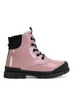 Buty dla dziewczynek - Nelli Blu Trzewiki CM231117-30 Różowy - miniaturka - grafika 1