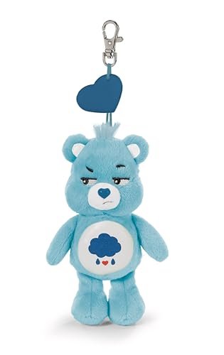 NICI 62802 zawieszka Troskliwe Misie, Gderek, uroczy pluszowy dodatek, słodki breloczek do kluczy, torebki, plecaka i samochodu, 15 cm, niebieski