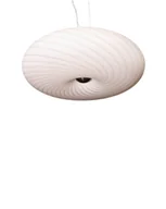 Lampy sufitowe - MONARTE D48 lampa wisząca szklany klosz fi 48cm 5xE27 - miniaturka - grafika 1