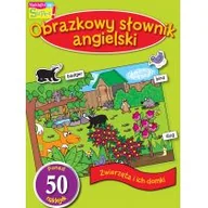 Książki edukacyjne - Smart Books praca zbiorowa Obrazkowy słownik angielski. Zwierzęta i ich domki - miniaturka - grafika 1