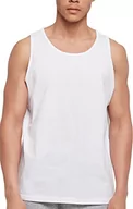 Koszulki męskie - Build Your Brand Męski Basic Tank T-Shirt, Basic męski tank top z bawełny na lato, dostępny w wielu kolorach, rozmiary XS-5XL, biały, 4XL - miniaturka - grafika 1