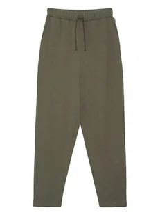 Ecoalf Spodnie dresowe w kolorze khaki - Spodnie sportowe damskie - miniaturka - grafika 1