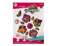 Prace ręczne dla dzieci - KOLOROWY ZESTAW KORALIKÓW DO TWORZENIA BIŻUTERII - miniaturka - grafika 1