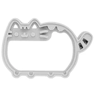 Formy do ciast - Foremka do Ciastek lub Ciastoliny w Kształcie Kota Emoji V1 - miniaturka - grafika 1