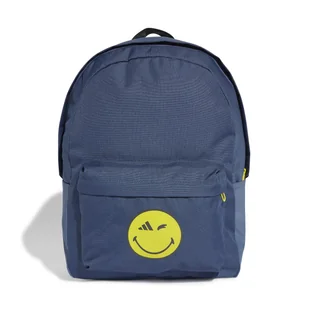 Plecak szkolny ADIDAS J SMILEY BPK JG5844 – Granatowy - Plecaki szkolne i tornistry - miniaturka - grafika 1