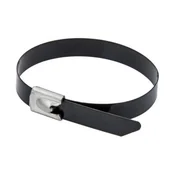 Inne mocowania - Stalowe opaski zaciskowe powlekane 4,6 x 200 mm 20 sztuk - miniaturka - grafika 1