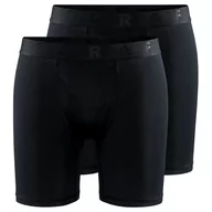 Majtki męskie - Męskie bokserki Craft Core Dry 6" 2-pack Rozmiar: L / Kolor: czarny - miniaturka - grafika 1