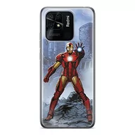 Etui i futerały do telefonów - Etui Iron Man 006 Marvel Nadruk pełny Niebieski Producent: Xiaomi, Model: REDMI 10C - miniaturka - grafika 1