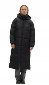 Płaszcze damskie - Vero Moda Czarny Płaszcz Puchowy Damski z Kapturem XS Jxa - VERO MODA - miniaturka - grafika 1