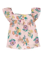 Kaftaniki dla niemowląt - carter's Top w kolorze jasnoróżowym - miniaturka - grafika 1