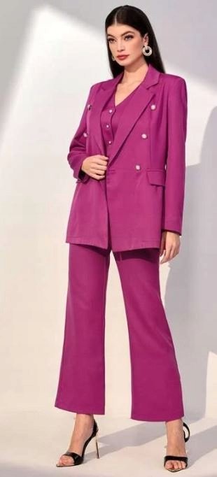 SHEIN SPODNIE DAMSKIE RÓŻOWE ELEGANCKIE 38 V2H