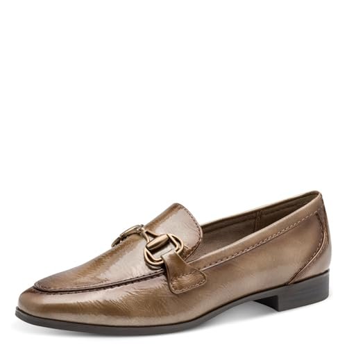 Marco Tozzi Damskie kapcie 2-24248-45, szarobrązowe (taupe), 41 EU, szarobrązowy, 41 EU