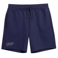 Spodenki męskie - 4F Spodenki Męskie Dresowe Granatowe Xl - miniaturka - grafika 1
