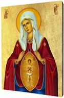 Ikony i obrazy sakralne - Ikona Matki Bożej Pomocy kobietom rodzącym - miniaturka - grafika 1
