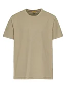 Koszulki sportowe męskie - Camel Active Koszulka funkcyjna w kolorze beżowym - miniaturka - grafika 1