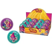 Piłki dla dzieci - Mondo Piłka z brokatem 7 cm Trole - miniaturka - grafika 1