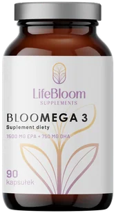LIFEBLOOM BLOOMEGA-3 90 KAPSUŁEK - Suplementy naturalne - miniaturka - grafika 1