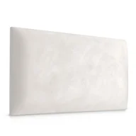 Inne meble do sypialni - Panel Ścienny Tapicerowany Kremowy Wezgłowie 60x30cm - miniaturka - grafika 1