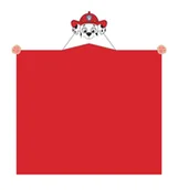 Koce i narzuty dla dzieci - Carbotex Koc 110x140 Psi Patrol z kapturkiem - miniaturka - grafika 1