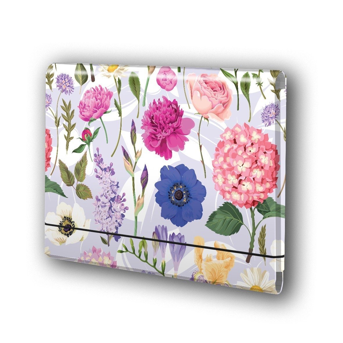 Teczka łamana A4 na gumkę Kwiaty polskie hortensja PENMATE