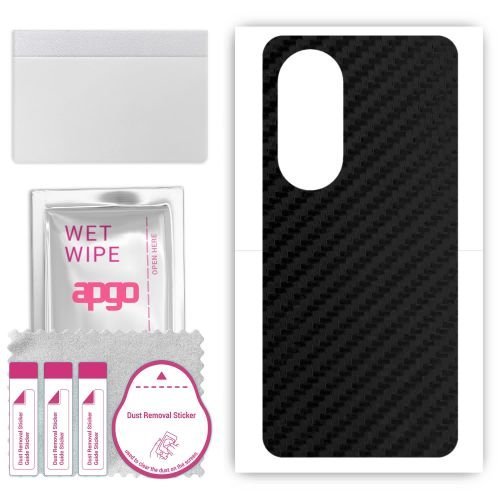 folia naklejka skórka strukturalna na TYŁ do Vivo S19 - Carbon - apgo SKINS