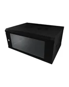 Szafy rack - Allnet All-Smc6609Schwarz - 9U Wall Mounted Rack 50 Kg Black Steel Passive (ALLSMC6609SCHWARZ) 19' - miniaturka - grafika 1