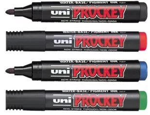 Mitsubishi 159151  marker Uni Prockey, okrągła końcówka, 1.5  3 MM, niebieski PM122B - Markery permanentne - miniaturka - grafika 1