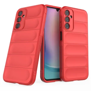 Magic Shield Case etui do Samsung Galaxy A24 4G elastyczny pancerny pokrowiec czerwone - Etui i futerały do telefonów - miniaturka - grafika 18