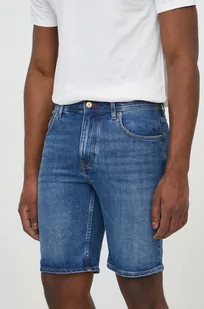Tommy Hilfiger szorty jeansowe męskie kolor niebieski - Spodenki męskie - miniaturka - grafika 1