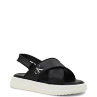 Buty dla dziewczynek - CALVIN KLEIN JEANS Sandały - miniaturka - grafika 1