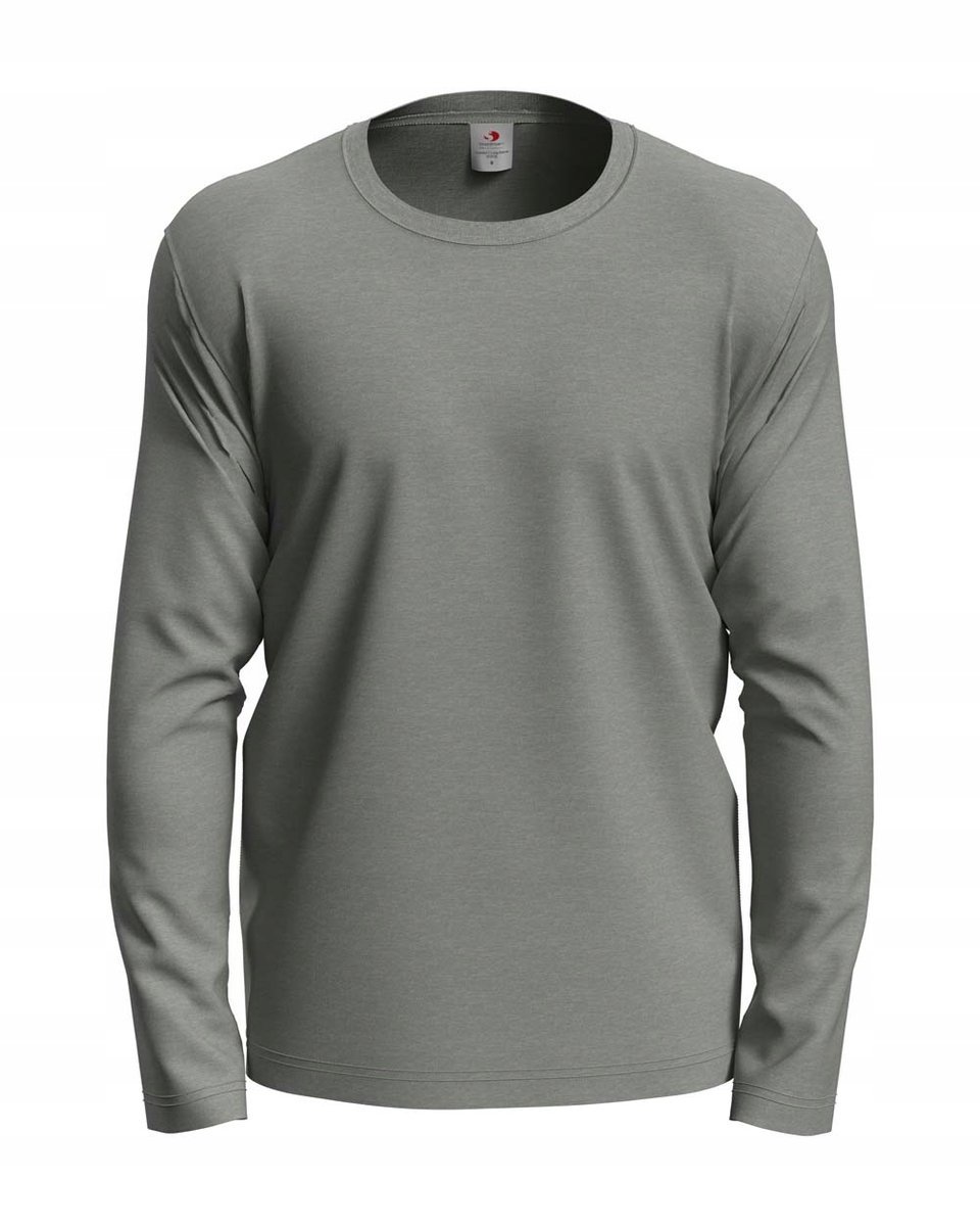 Koszulka z długim rękawem Stedman Comfort-T Long Sleeve Grey Heather S