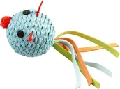 Zabawki dla kotów - Duvo+ Duvo+ Piłka dla Kota Myszka Niebieska 13x4.5x5cm - miniaturka - grafika 1