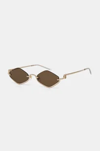 Gucci okulary przeciwsłoneczne damskie kolor brązowy GG1604S - Okulary przeciwsłoneczne - miniaturka - grafika 1