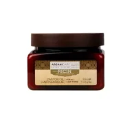 Maski do włosów - Arganicare Castrol Oil Maska Wzmacniająca 350ML - miniaturka - grafika 1