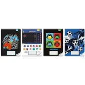 Zeszyty szkolne - Beniamin Zeszyt A5/16K kolor 3-linie Chłopiec (20szt) - miniaturka - grafika 1