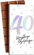 Czekolada - Czekolada KUKARTKA Urodziny 40 - miniaturka - grafika 1