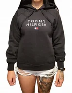 Bluzy damskie - Damska Bluza Tommy Hilfiger Stacked Hoody r. S - miniaturka - grafika 1