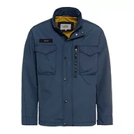 Bluzy męskie - camel active Męski 430680/1O61 Bluza męska, niebieski (Night Blue), 27, niebieski (Night Blue) - miniaturka - grafika 1