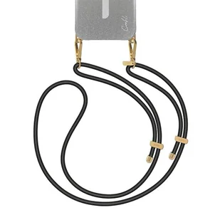 UNIQ Coehl Laurel uniwersalna smycz dotelefonu czarny/black - Telefony stacjonarne - miniaturka - grafika 1