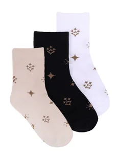 Skarpety dziewczęce skarpetki dziecięce długie gwiazdki 3PAK 31-34 YOCLUB - YoClub - Skarpetki dla dzieci Skarpety dziewczęce skarpetki dziecięce długie gwiazdki 3PAK 31-34 YOCLUB - YoClub - Skarpetki dla dzieci - miniaturka - grafika 1