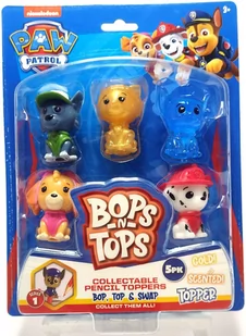 Zestaw Figurek Na Ołówek Psi Patrol - 5 Sztuk. - Figurki dla dzieci - miniaturka - grafika 1